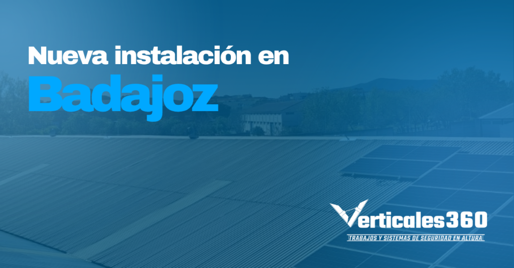 Instalación de sistemas anticaídas en Badajoz para cubiertas fotovoltaicas | Seguridad en altura